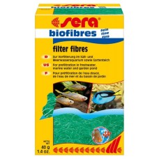 Sera Biofibres fine  - филтърен пълнеж за механично и биологично пречистване на водата 40 гр.